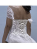 Off Shoulder Ivory Lace Tulle Stunning Wedding Dress